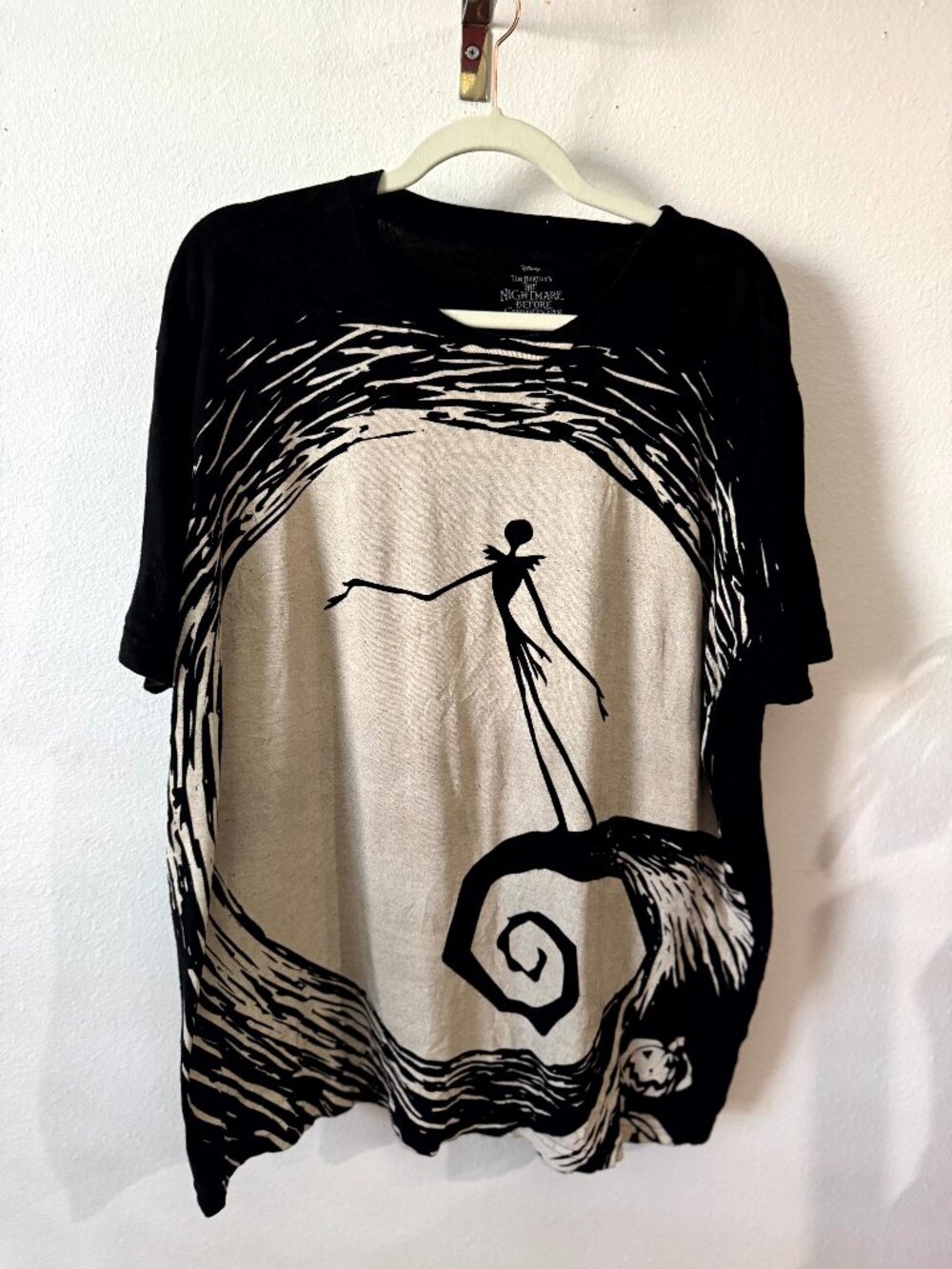Disney Nightmare Before Christmas Jack Skellington Graphic Tee XL